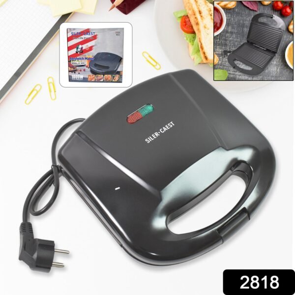 06_67fc57f6-cf6a-4bf4-8801-ae789ab20e63.jpg Sandwich Maker – Non-Stick Plates & Indicator Lights for Easy Home Cooking