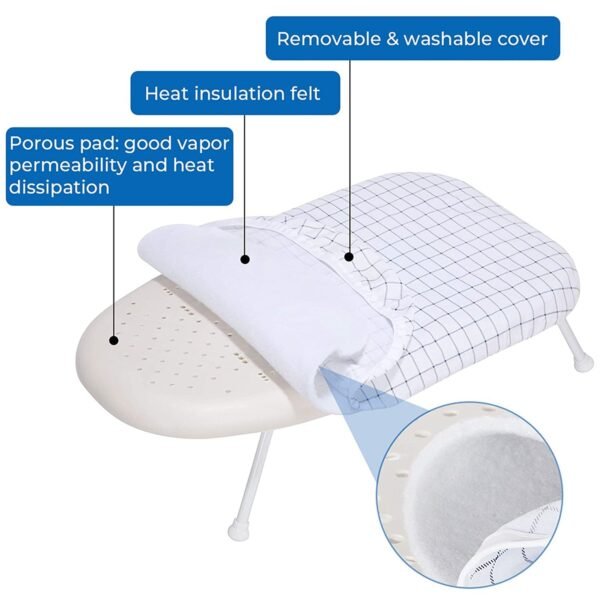 Portable Ironing Pad – For Household & Iron Shop Use, Ideal for Ironing Clothes & Fabrics