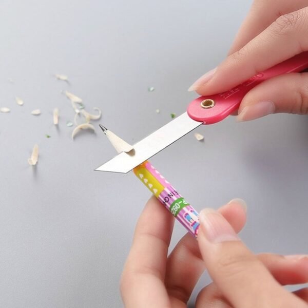 06_6ce671de-c3c7-496f-b05e-d55b9f809dc4.jpg Multicolour Mini Paper Cutter Knife Pencil Knife (Pack of 12)