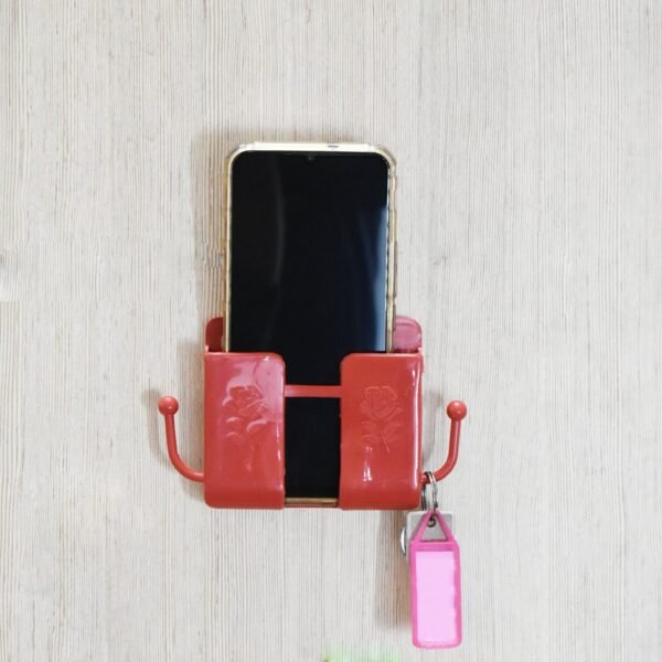 06_7106e53a-6882-44ba-a9e4-f5830f0c0dd2.jpg Wall Mounted Remote Storage Box with Side Hooks (4 Pcs Set)