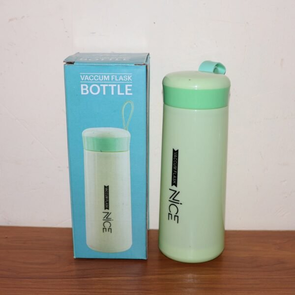 06_74563578-259f-4214-b97d-e78a5593f97f.jpg Leak-Proof Plastic Flask - (Green Color / 1 Pc / 400ML)