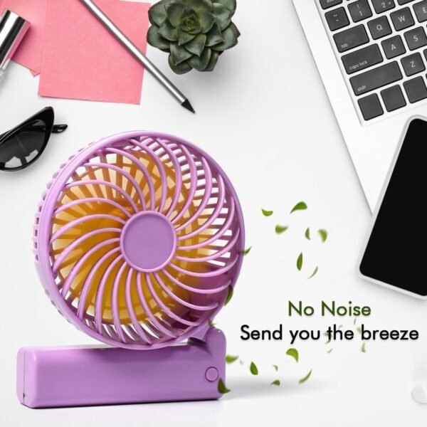 Portable Mini handy Fan & Personal Table Fan (Battery Not Include)