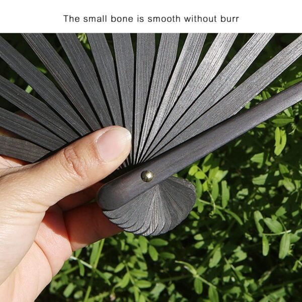 Folding Handheld Pretty Hand Fan Wedding Party Accessory Pocket Sized Fan (1 Pc)