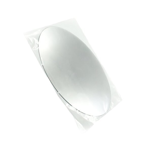 Oval Shape 3D Mirror Sticker (2 Pc Set)