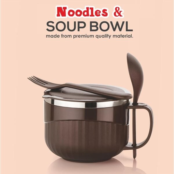 Home Chef Tangy Twist Insulated Lunch Bowl (Approx 650ML & 1 Pc)