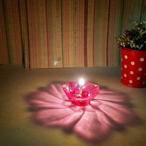 Candle Cup with Multi Shape, Diwali  (Multicolor) (12 Pcs Set)