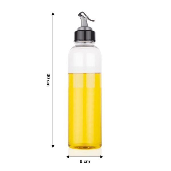 1L Oil Dispenser with Lid & Drip-Free Spout (Plastic)