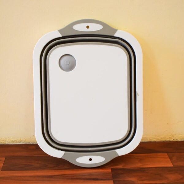 06_7ce4c4e6-9cb9-4fe4-a09e-11e1322a4b36.jpg COLLAPSIBLE CUTTING BOARD WITH DISH TUB BASKET For Kitchen Use ( 1 Pcs )