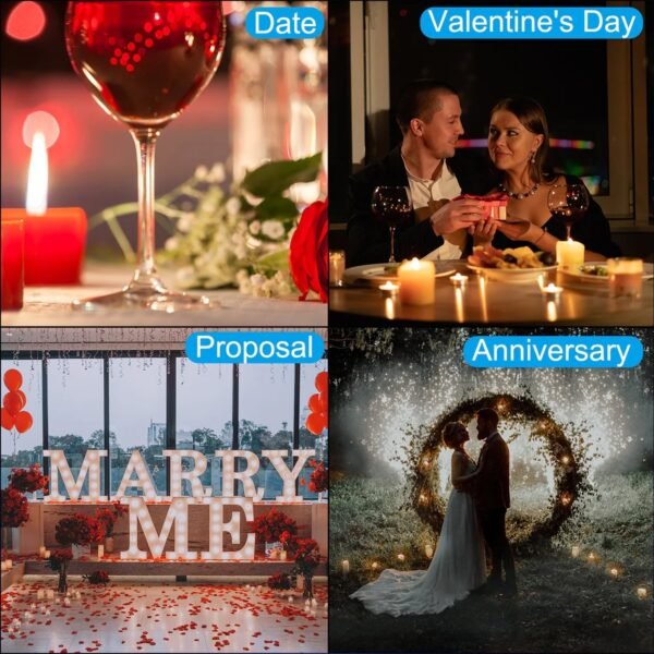 LED Tealights, Smokeless Plastic Decorative Candles, Diwali (Pack Of 1 / Multicolor)