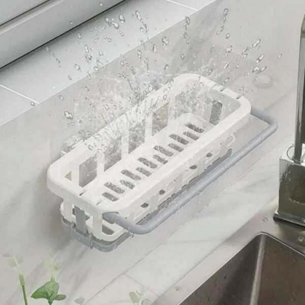 06_81a9f002-f582-478c-ac44-9c3fc3f45f2c.jpg Hanging Drain Rack & Sponge Holder Basket for Kitchen Sink Storage