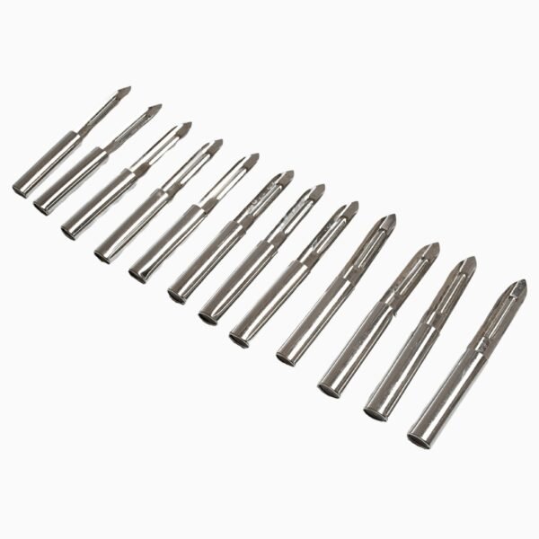 Stainless Steel Peeler Set – Multi-Purpose Handle for Peeling & Shredding(12 Pc)