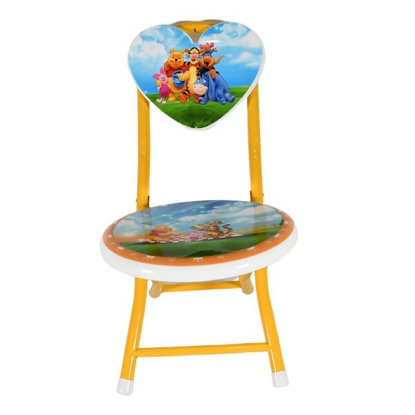 06_827562f3-8735-49ac-96d2-3e18ae4c49f4.jpg Heart Shape Cartoon Printed Foldable Kids Chair for Playrooms & Camping (1 Pc)