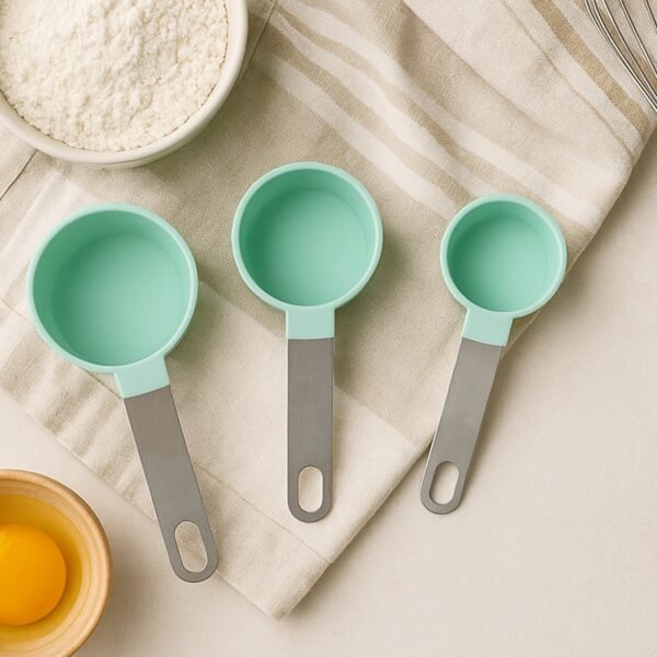 Measuring Cups Set 1/3 Cup (78 ml), 1/4 Cup (59 ml), 1/8 Cup (30 ml)