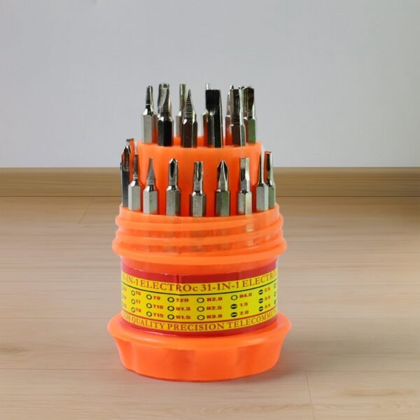 31in1 Magnetic Screwdriver Set with 30 Bits Professional Tool Kit (4 Pc Set)