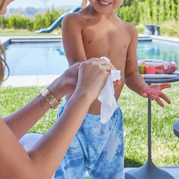 Refreshing Alcohol-Free Wet Wipes – Facial & Body Wipes (25 Pc)