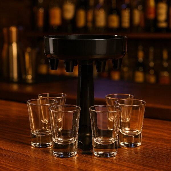 6-Port Drink Dispenser Stand (1 Pc)