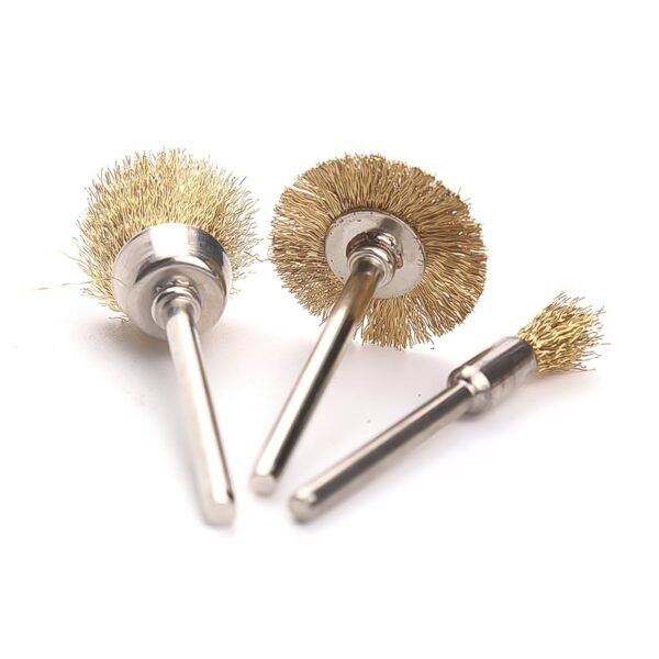 06_8b7c3e97-8a89-4ad3-9f46-ec1964bd17df.jpg Brass Wire Wheels, 3 Pcs Brass Wire Wheels, Rust Removal Tool