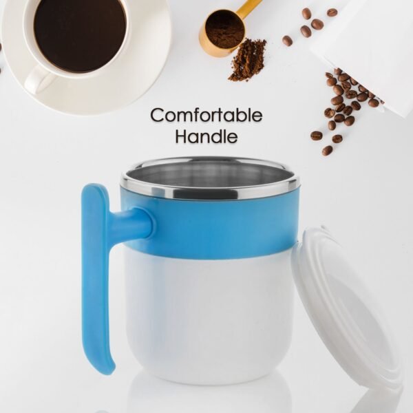 Stainless Steel Insulated Coffee Tea Mug  Cup for Office Home 1 Pc