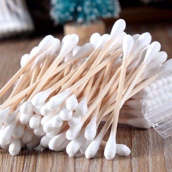 Eco-Friendly Bamboo Cotton Swabs (Pack of 20 / Per Packet 70 Pcs)