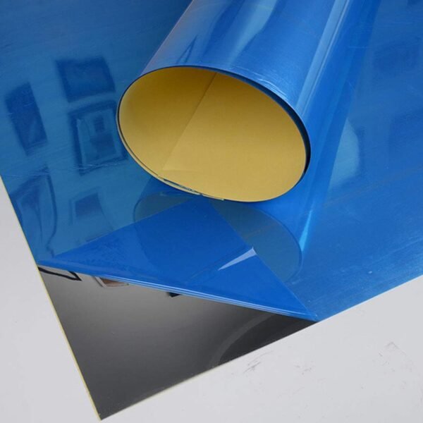 3D Mirror Wall Stickers Decorative Mirror Paper for Home, Living Room  (100×50 Cm )