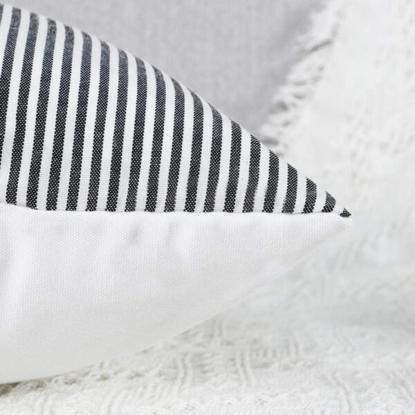 Decorative Pillow Covers Cushion Cases Soft Cotton (26 × 26 Inch / 1 Pair / 2 Pc)