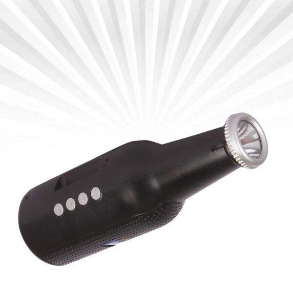 Bottle-Shaped Wireless Bluetooth Speaker with FM, USB & AUX Support