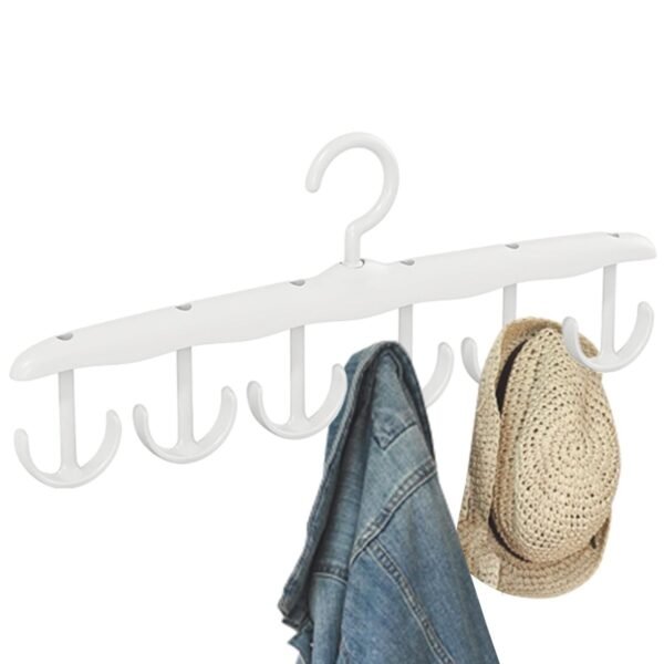Rotatable Tank Top Hanger – Space Saving Closet Organizer Dorms & (12-Hook)