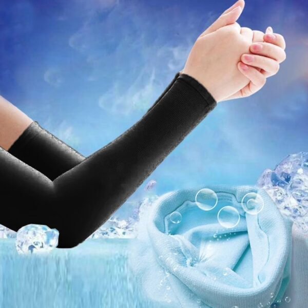 06_ArmSleeves.jpg Stretchable Elbow Support Compression Sleeves (1 Pair)