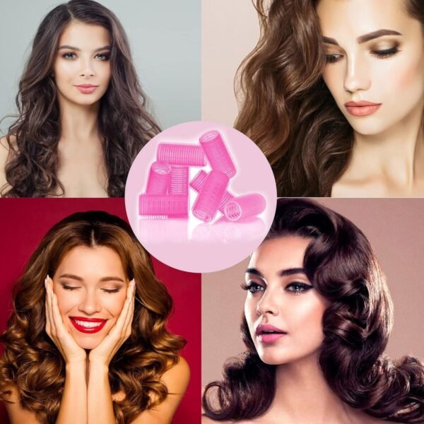 Premium Self-Grip Hair Rollers (6 Pc / Set )