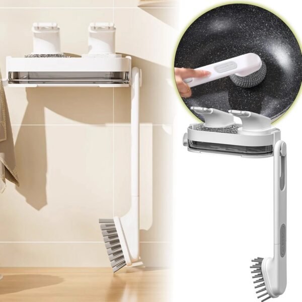 Multi-Function Wall Mounted Cleaning Combo Set (1 Set)