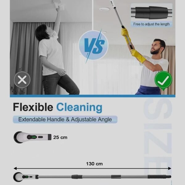 9-in-1 Electric Spin Scrubber - (1 Set)