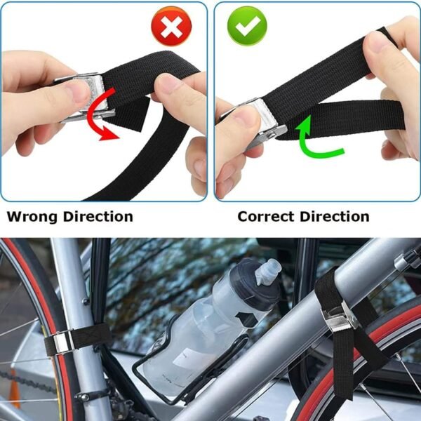 Heavy-Duty Luggage Tie Down Strap Set – (2 Pc / 75 cm)