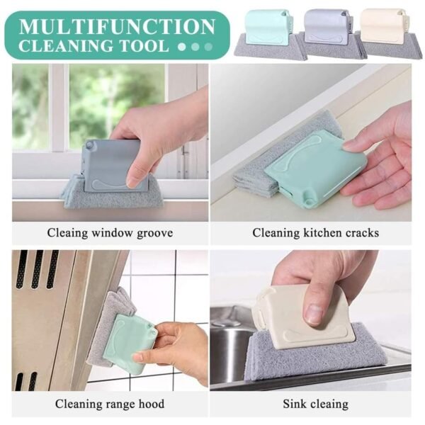 06_WindowSlotCleaner.jpg Creative Window Groove Cleaning Brush, Hand-Held Cleaner Tools
