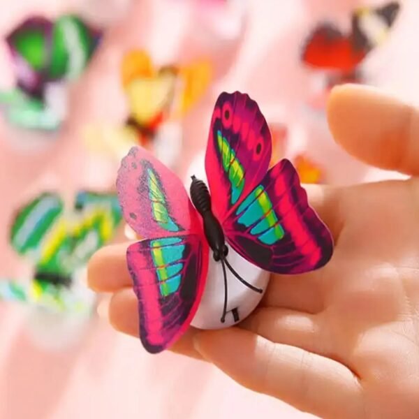 06_a030c49b-6dd2-4bff-8dd9-3c29b20e138d.jpg The Butterfly 3D Night Lamp Comes with 3D Illusion Design (1 Pc / Loose)