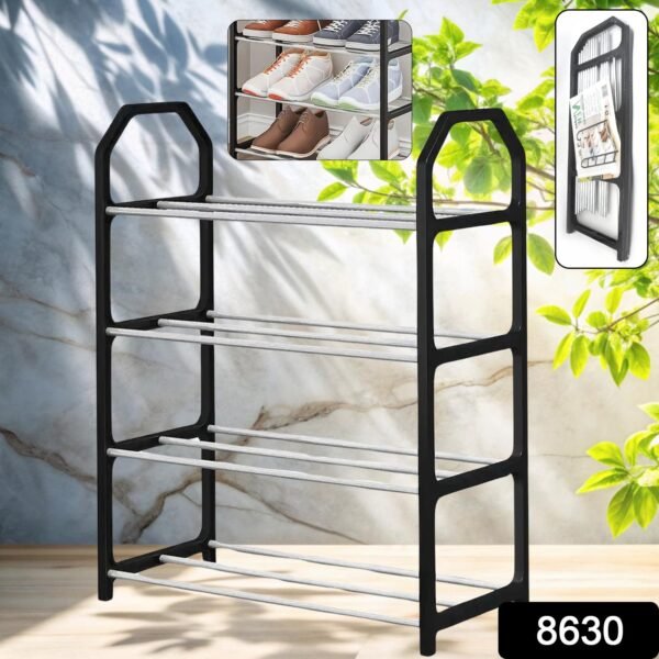 06_ab84c7e2-c6f7-4dd2-8d77-a12cf3aff965.jpg 4 Layer Space‑saving Shoes Show Rack Folding Shoe Rack (1 Pc)