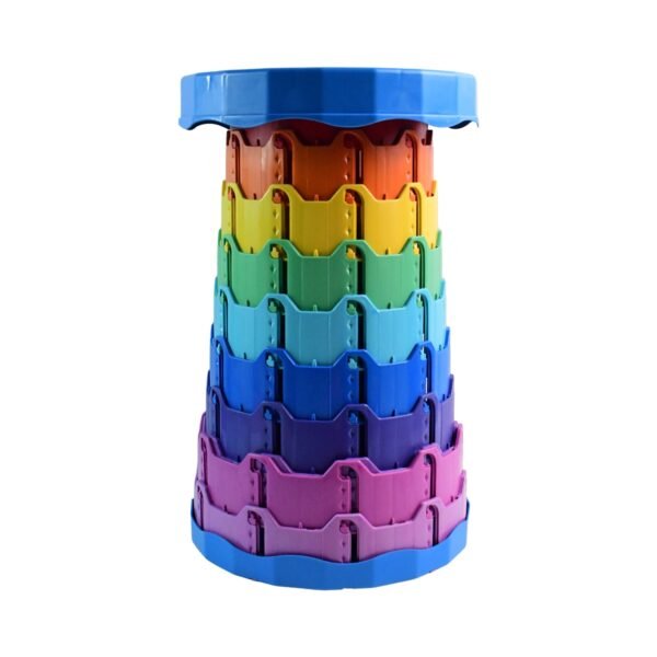 Portable Telescopic Folding Stool (1 Pc)