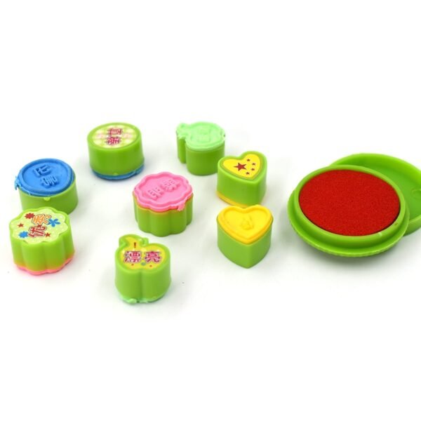 9 Pc Stamp Set for Kids, Play & Fun