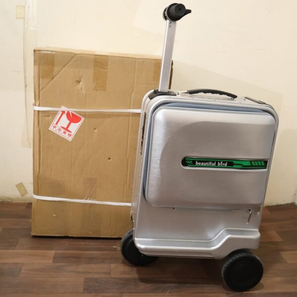 Electric Ride-On Scooter Travel Bag with Foldable Trolley (1 Pc)