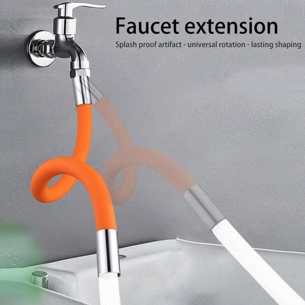 06_b8f71137-60cf-4235-9777-c8833ef3a4ed.jpg Flexible Water Tap Extender, 360° Bending Faucet Extension Tube with Connector (18cm)
