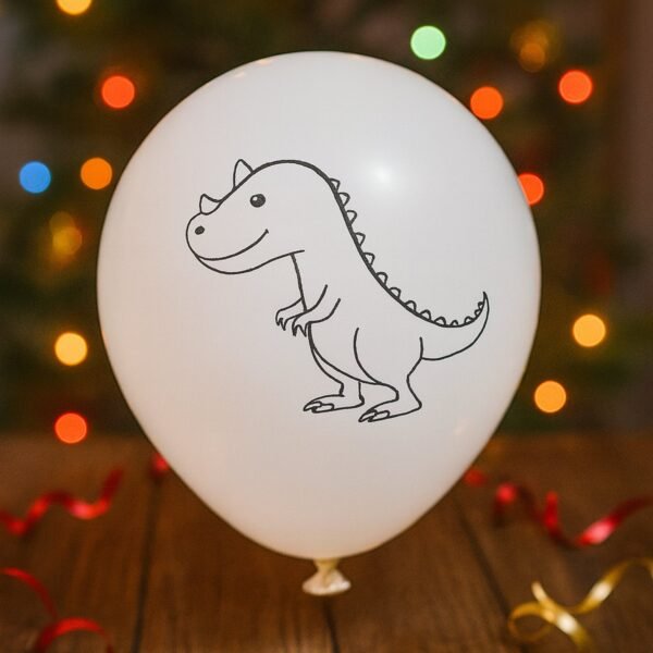 Assorted Printed Mix Design Party Latex Balloons (1 Pc)