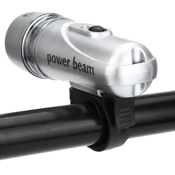 Power Beam LED Bicycle Headlight - (1 Pc)