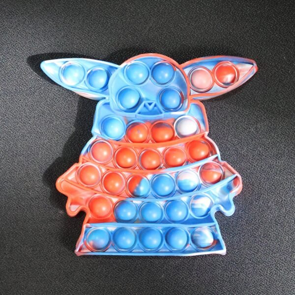 Premium Cartoon Shape Silicone Pop It Fidget Toy (1 Pc)