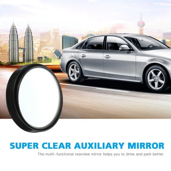 Car Blind Spot Side Mirror Black frame - (2 Pc / Set)