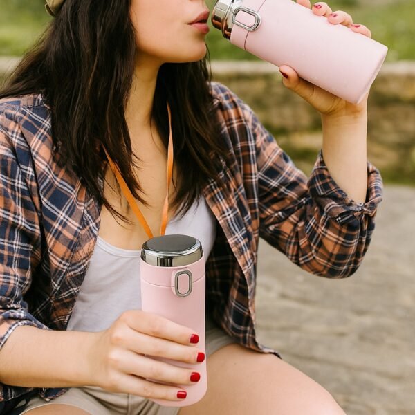 Smart Vacuum Insulated Water Bottle with LED Temperature Display (320 ml)