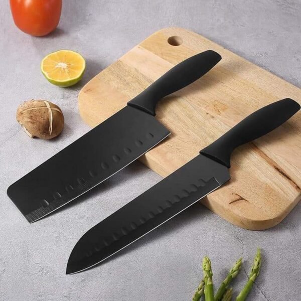 Stainless Steel Chef Knife Set, 5pc Kitchen Cutlery