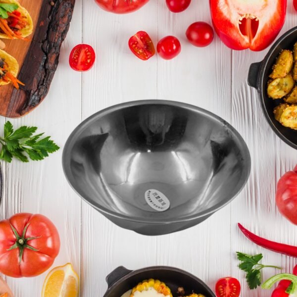 Stainless Steel Dessert Curry Soup Bowl Wati Katori for Small Rice Side Dishes