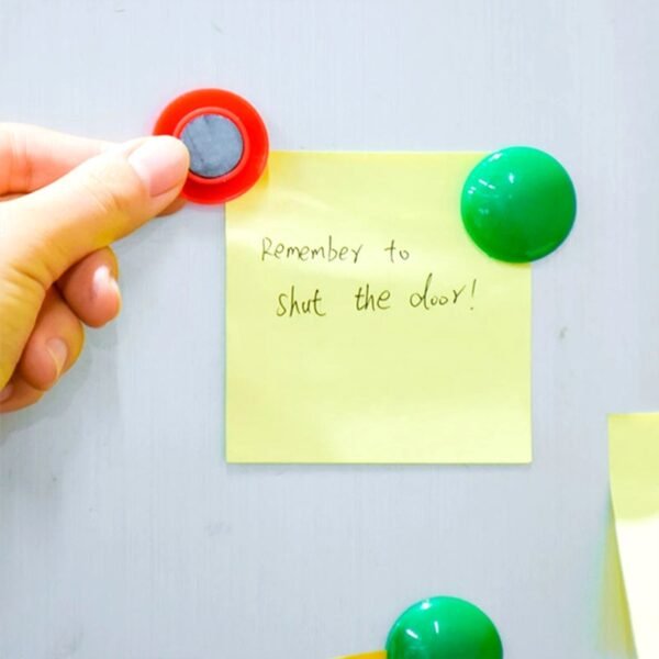 White Board Magnetic Particle Circle 2cm Color Magnetic Magnetic Buckle (Pack of 200pc)