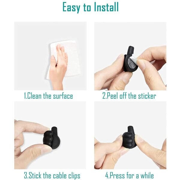 Multifunctional Multi functional Hand Shape Wall Clip Hanger Keys Cable Holder