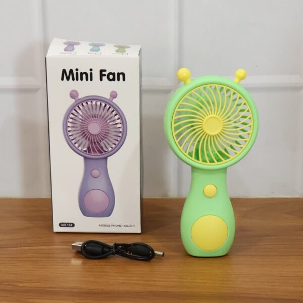 06_d47ee4ba-8138-449f-ba8b-93db60da11ba.jpg Cute Cartoon Style Rechargeable Mini Handheld Fan (1 Pc)