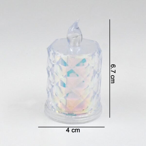 06_d65eb638-3ee9-44d7-8a43-e89b26b0c62a.jpg 4 Pc Flameless and Smokeless Decorative Melting Candles LED Tea Light, Diwali